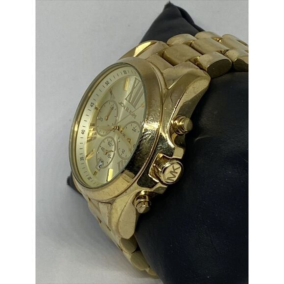 Michael Kors Bradshaw MK5605 Unisex Stainless Steel Analog Dial Watch UC869 - Picture 4 of 12